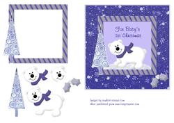 Polar Bear - Babys 1st Christmas