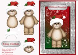 Santa Hat Teddy
