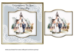 Bride & Groom Card Front 1