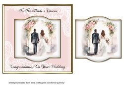 Bride & Groom Card Front 4