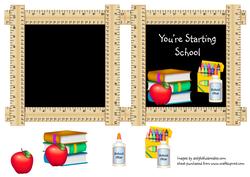 Youre Starting School Blackboard
