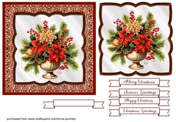 Floral Christmas Cards 12
