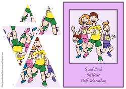 Marathon Runners - Half Marathon Good Luck