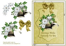 Christmas Bells & Poinsettia