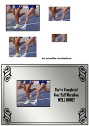Half Marathon Pyramid - Well Done