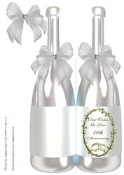 Champagne Bottle - 50th Anniversary