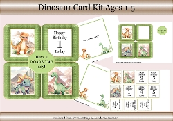Dinosaur Card Kit Ages 1-5