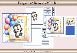 Penguin & Balloons Mini Kit