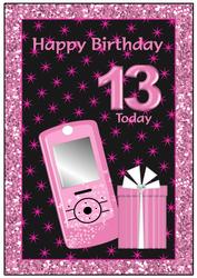 13th Birthday - Phone & Present