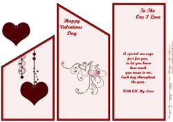 Love Heart Cascade - Valentine
