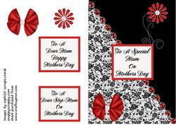 Red & White Daisy