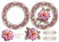 Romantic Roses Round Mothers Day