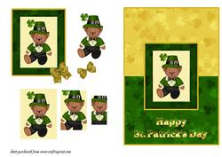 St Patricks Day Teddy