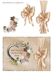 Heart Frame & Flowers - Mothers Day