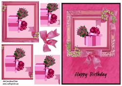 Roses & Present - Birthday
