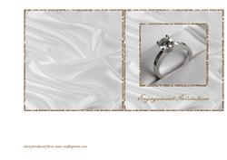 Diamond Ring Engagement Invitation