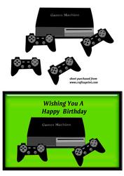 Games Console - Happy Birthday