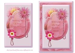 Dahlias & Pearls - Birthday