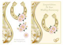 Horseshoe - Wedding Anniversary