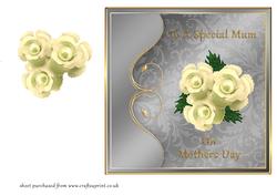 Cream Roses & Pearls - Mothers Day