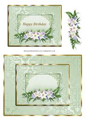 Lily Plaque - Birthday