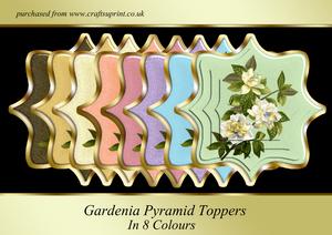 Gardenia Pyramid Toppers