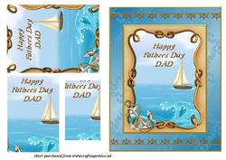 Sailing Boat - Fathers Day