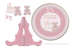 Birth of Granddaughter Plate Card