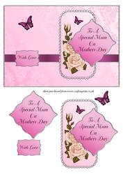 Roses & Butterflies - Mothers Day