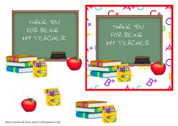 Thank You Teacher