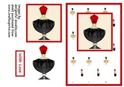 Black Perfume Bottle