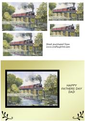 Steam Train on Gold