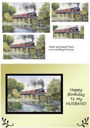 Steam Train on Gold - Husband