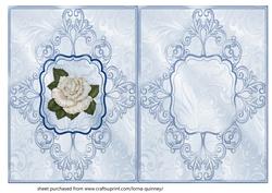 White Rose Insert