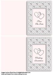 Lace & Silver Hearts 1