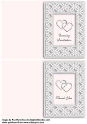 Lace & Silver Hearts 2