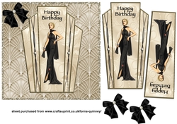 Deco Lady Card Front 1