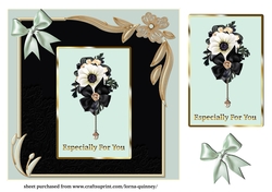 Green & Gold Frame Birthday
