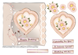 Peach Daisies