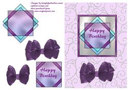 Stained Glass Mandala Card Front