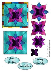 Stained Glass Mandala 5