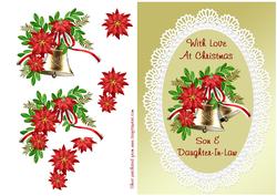 Poinsettia & Bells - Son & Daughter-in-law