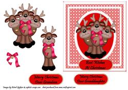 Three Reindeers - Grandson/granddaughter