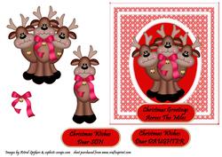 Three Reindeers - Son/daughter