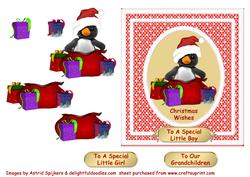 Pengiun & Presents - Special Little Boy/girl