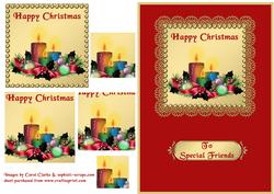 Christmas Candles - Special Friends