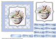 Bunny In Teacup Birthday Card 3
