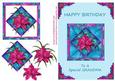 Pink Stained Glass Lily - Grandma