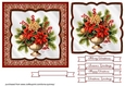 Floral Christmas Cards 12
