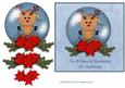 Reindeer Snowglobe - Grandson